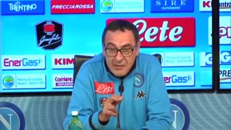 Sarri: "La nostra preoccupazione è la stessa di altre persone"