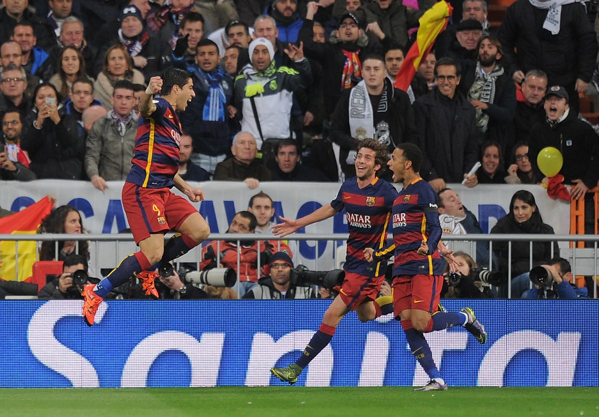 Real Madrid-Barcellona 0-4, festa blaugrana. Benitez ko