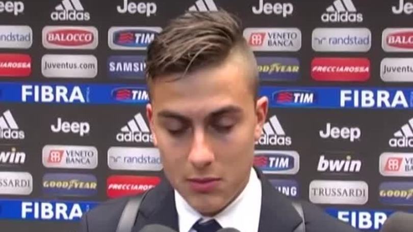 Dybala: "Ora testa al Manchester City"