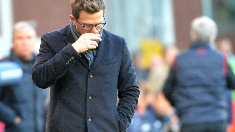 Serie A, Di Francesco: «Assurdo prendere un gol così»