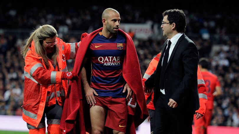 Barcellona, nessuna lesione per Mascherano: resta in dubbio per la Roma