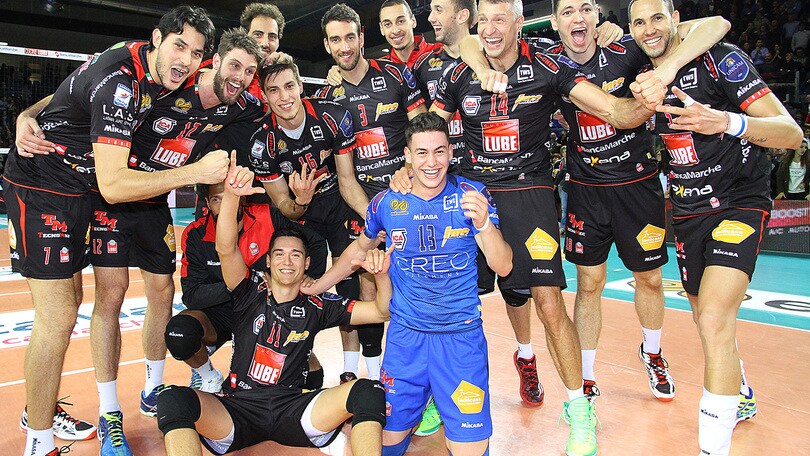 La Cucine Lube è la nuova capolista. Modena perde a Trento senza Ngapeth