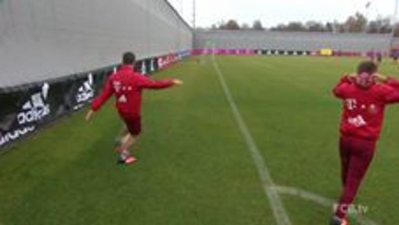Xabi Alonso, gol "ad effetto" durante l'allenamento