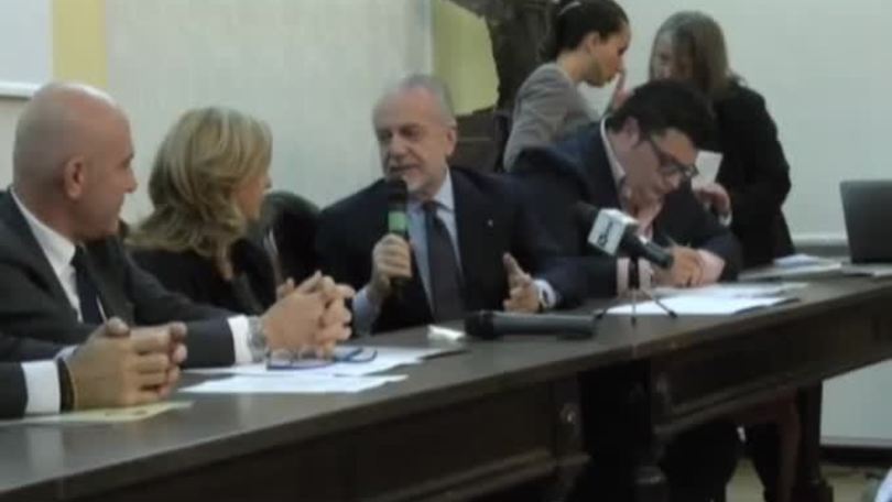 De Laurentiis: "Sempre più grande problema tolleranza"