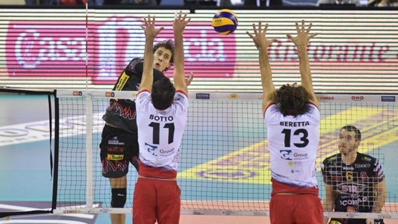 Volley: Superlega, Perugia supera Monza nell'anticipo