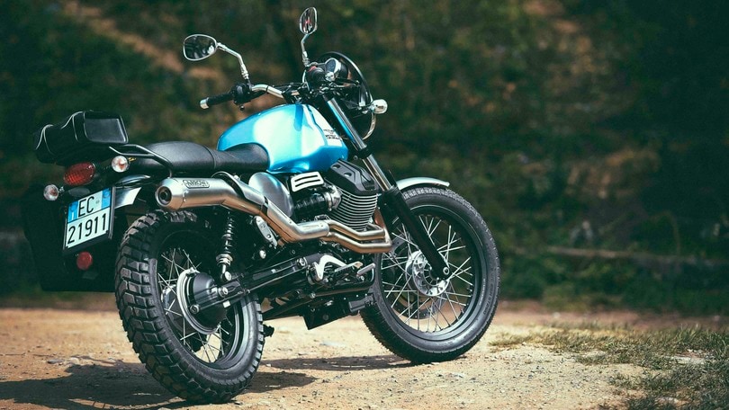 Moto Guzzi V7 II: una scrambler “fai da te”