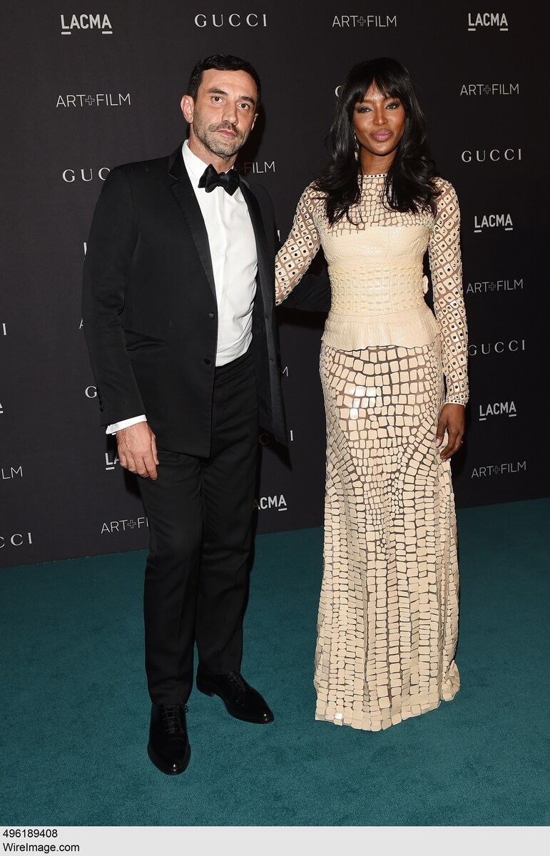 Naomi Campbell in Givenchy Haute Couture by Riccardo Tisci