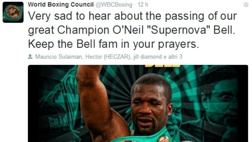 Pugilato, ucciso l'ex campione O'Neil Bell