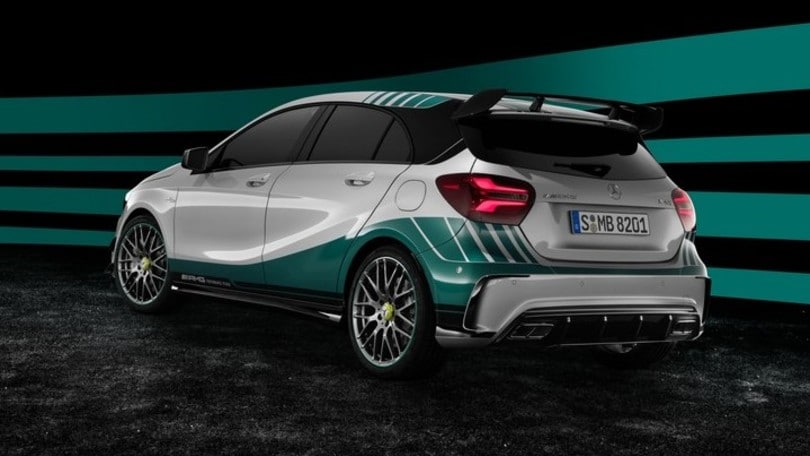 Mercedes AMG A45, la serie limitata F1