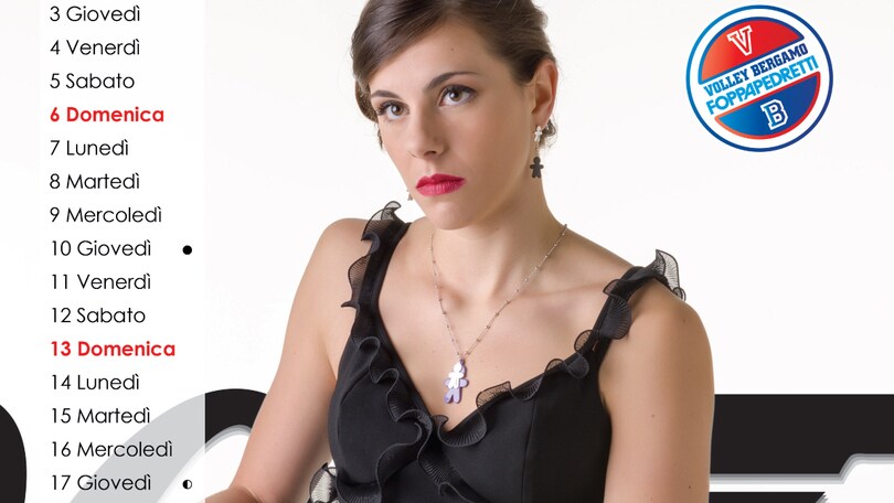 Calendario 2016 sulle orme di 007 per la Foppapedretti Bergamo
