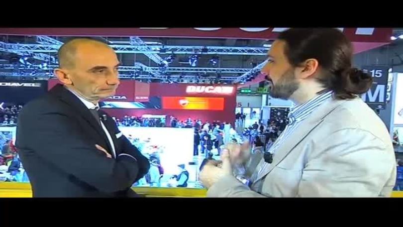 EICMA 2015, Domenicali (Ducati): “Siamo già nel futuro"