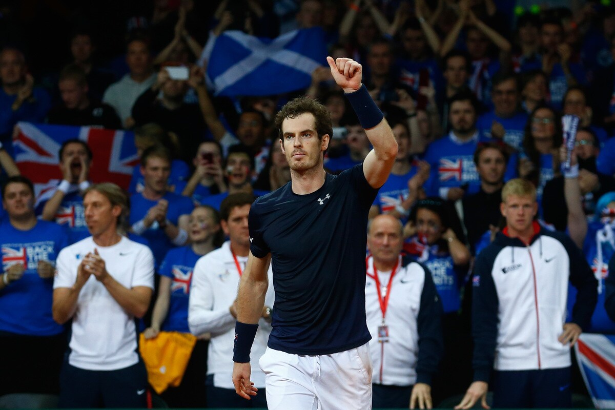 Coppa Davis, prima Goffin, poi Murray. Belgio-Gb 1-1