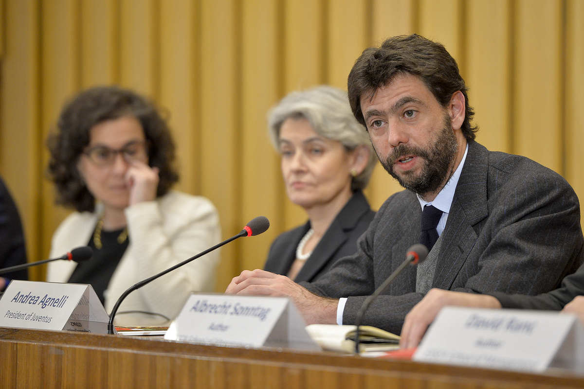 Juventus, Agnelli e Unesco, presentato studio sul razzimo a Parigi