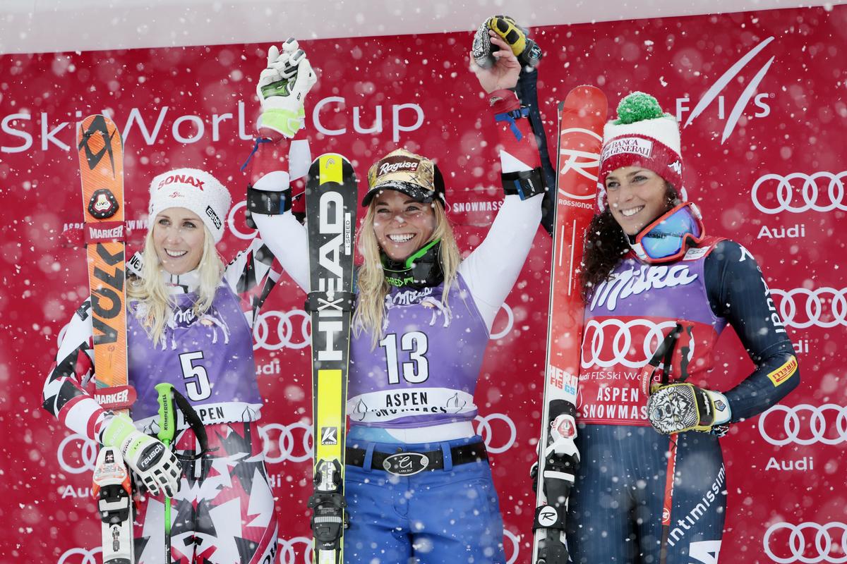 Sci, cdm donne: gigante Aspen, Brignone è terza! Vince Gut