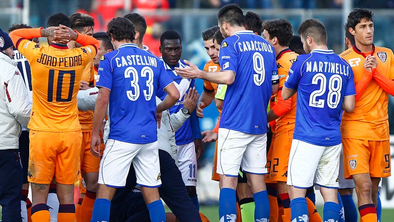Brescia-Cagliari, Dessena: infortunio choc