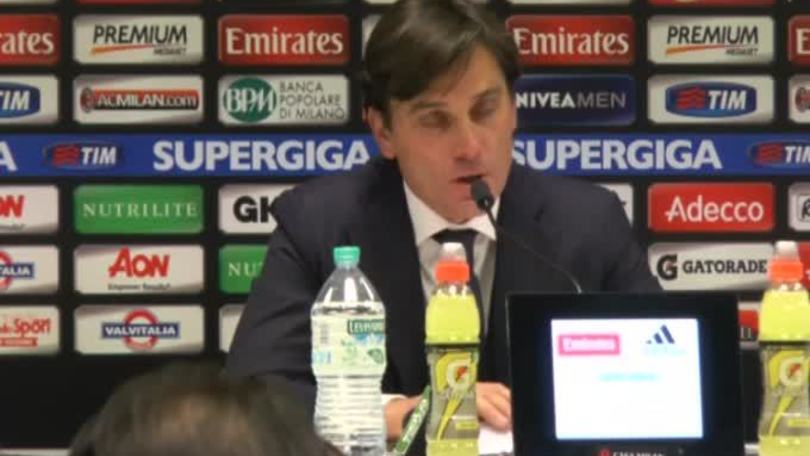 Montella: "Mai stato vicino al Milan"