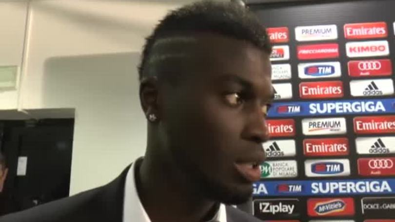 Niang: "Abbiamo fatto una grande gara"