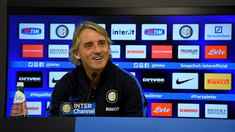 Mancini: «Vincere a Napoli sarebbe importante»