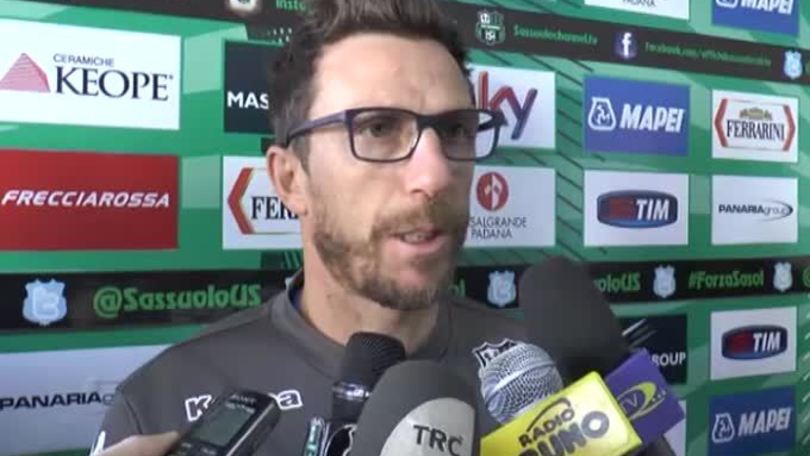 Di Francesco: "Faccio i complimenti a Sousa"