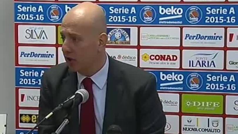 Basket, Menetti: "Vittoria molto importante"