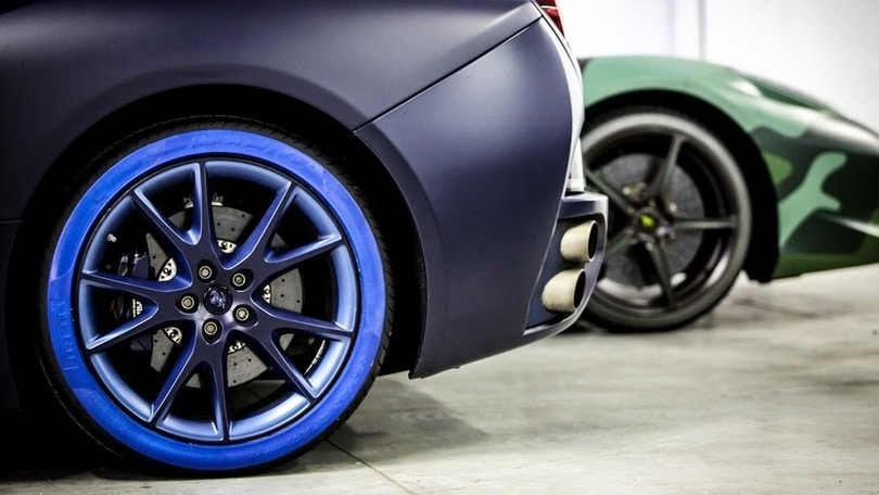 Le gomme colorate Pirelli by Garage Italia Customs