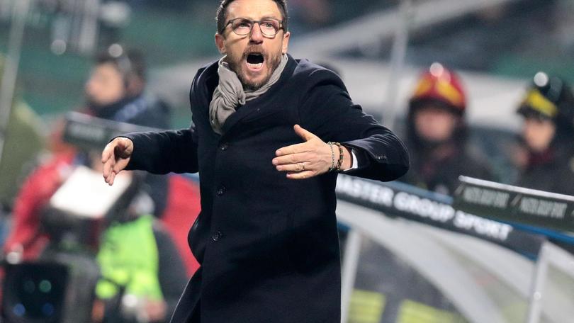 Serie A Sassuolo, Di Francesco: «Io e la Roma? Garcia sta facendo bene»