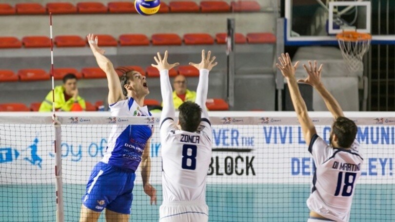 Volley: A2 Maschile, il Club Italia la vince con il cuore