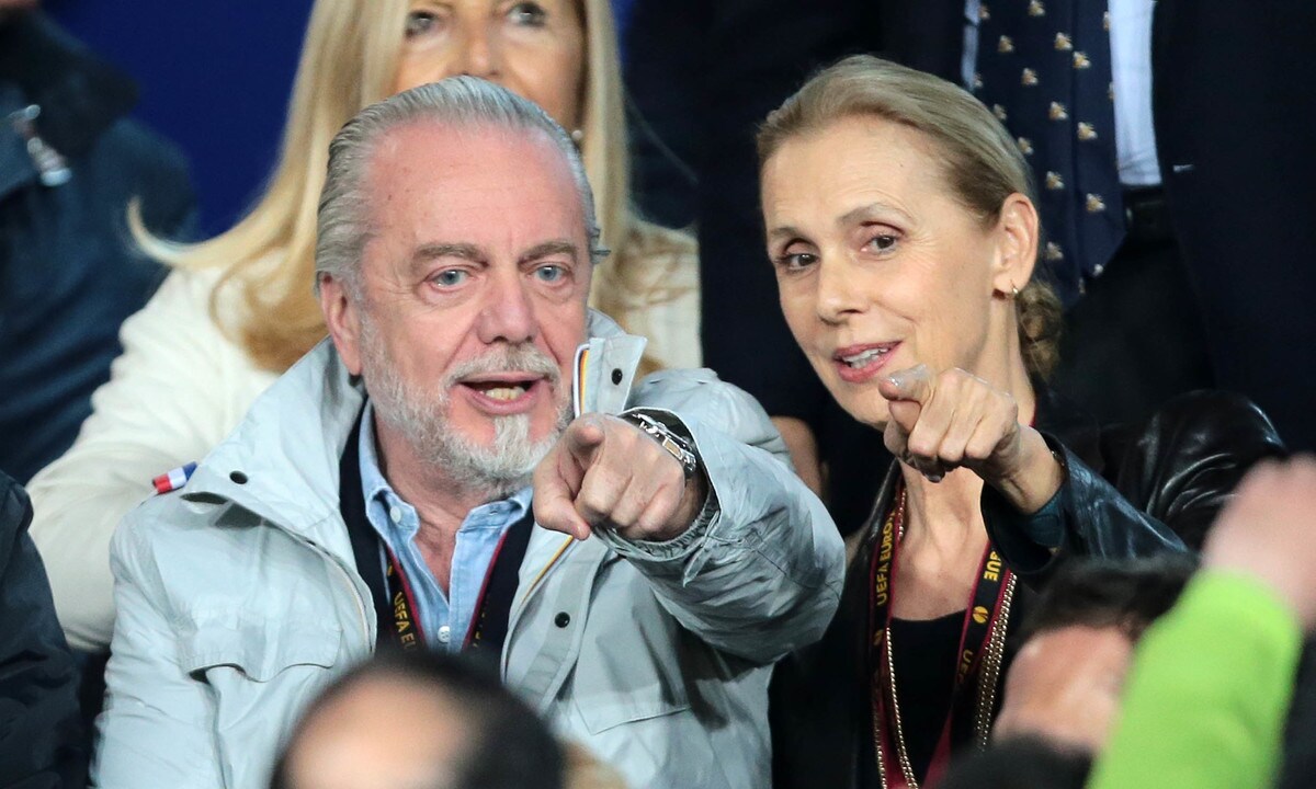 Napoli, De Laurentiis: «Bravi ragazzi, bravo Sarri»