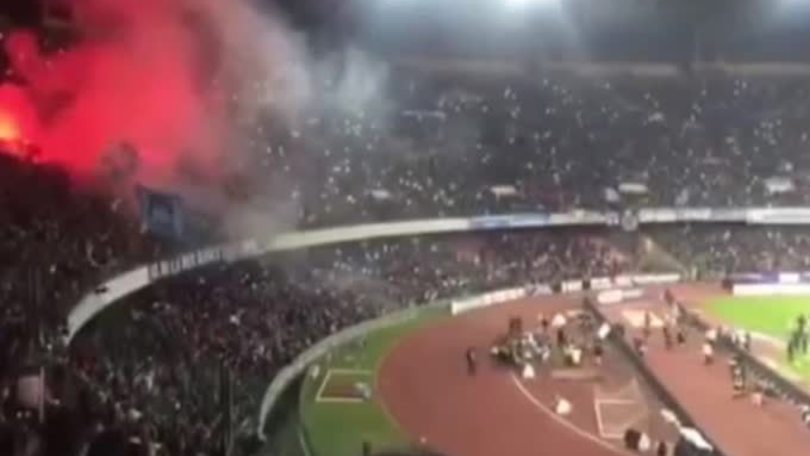 Entusiasmo a Napoli dopo la vittoria!