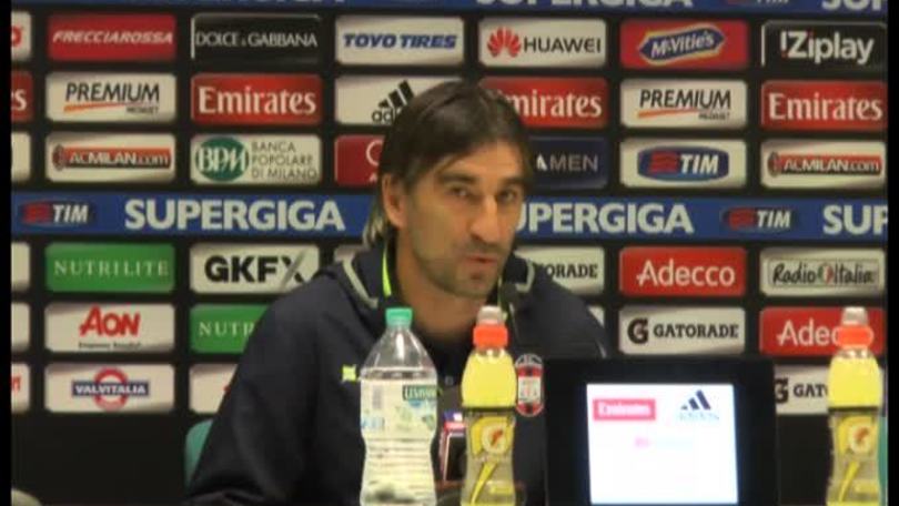Juric: "C'è rammarico per il risultato"