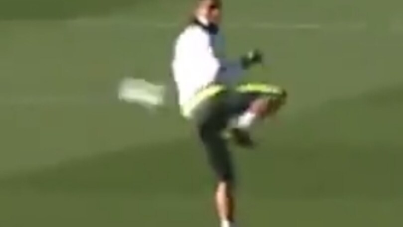 Cristiano Ronaldo, numeri in allenamento