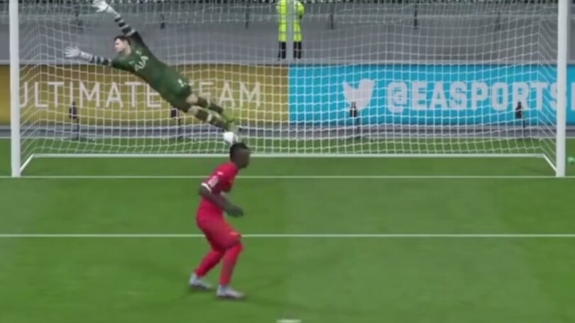 Portieri che fanno cose assurde su Fifa 2016