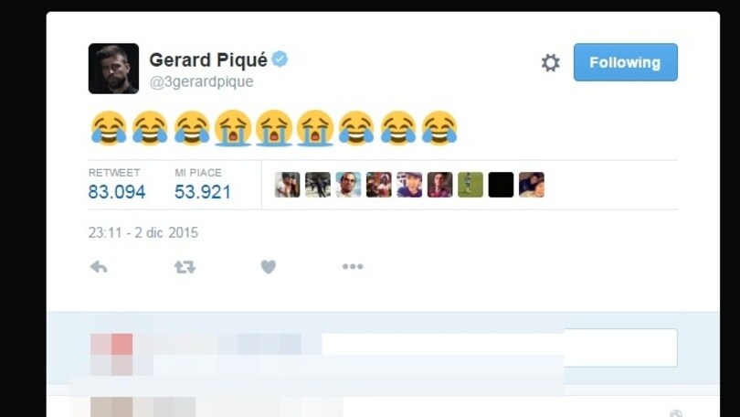 Gaffe del Real Madrid. E Piqué fa boom su Twitter