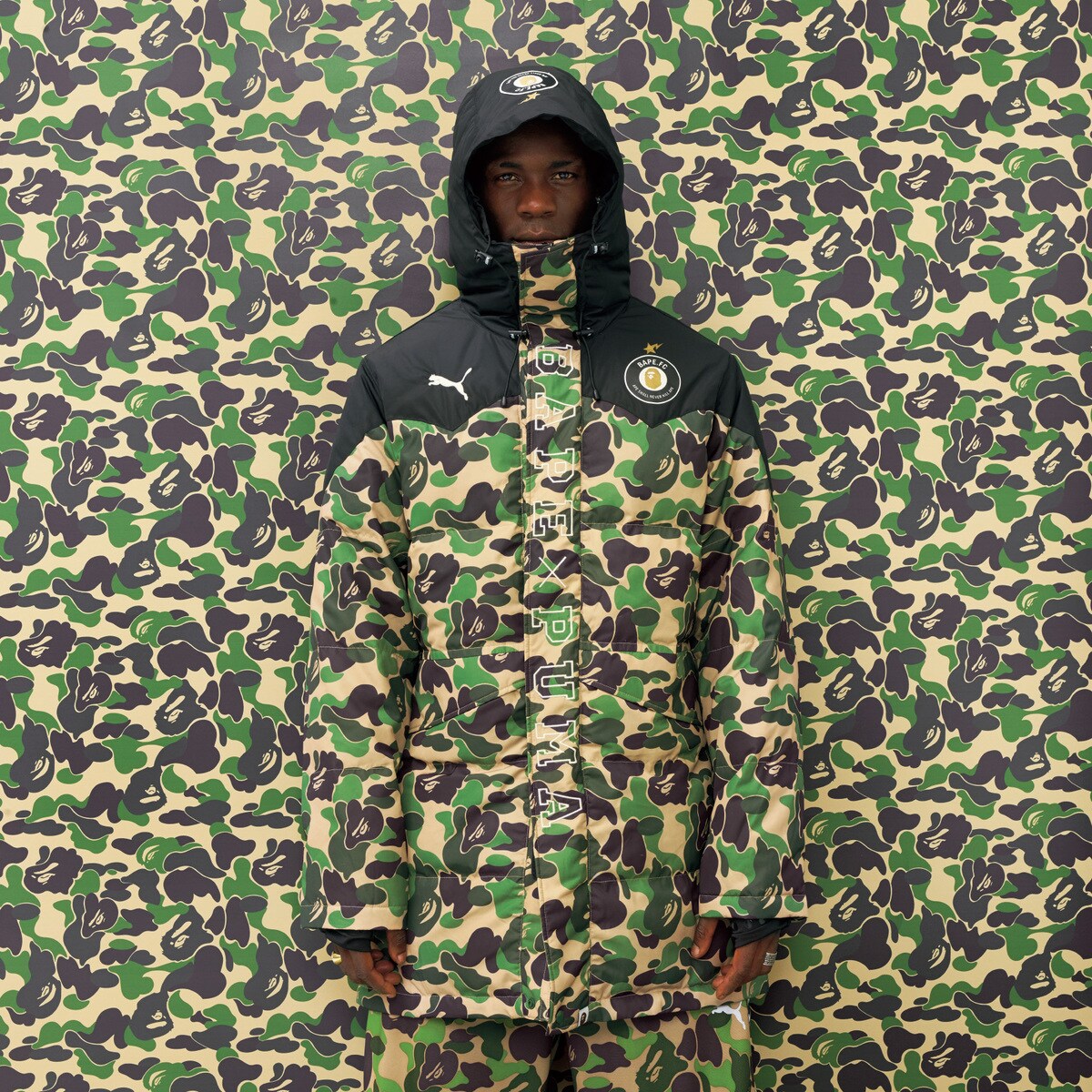 Mario Balotelli per Puma insieme a A Bathing Ape