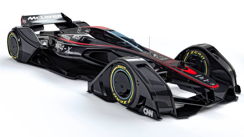 McLaren MP4-X concept, un jet su 4 ruote