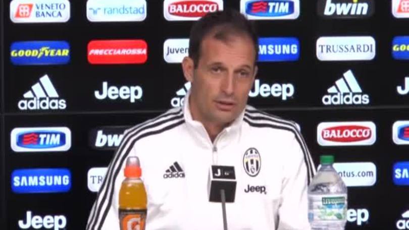 Allegri: "Non possiamo permetterci un passo falso"