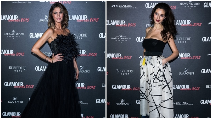 Sexy candidate all'Italian Glamour Awards a Milano