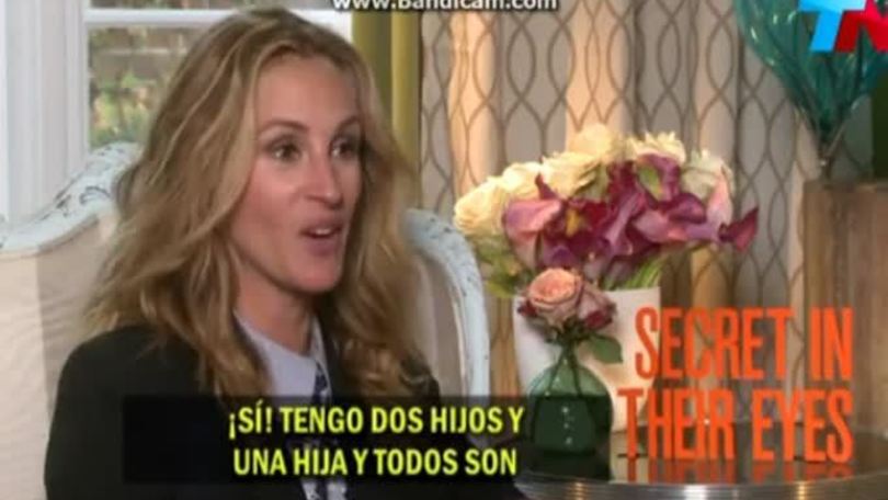 Julia Roberts: «A casa mia si parla di Messi»