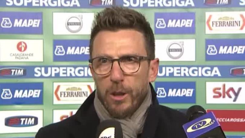 Di Francesco: "Il Cagliari ha meritato di passare il turno"