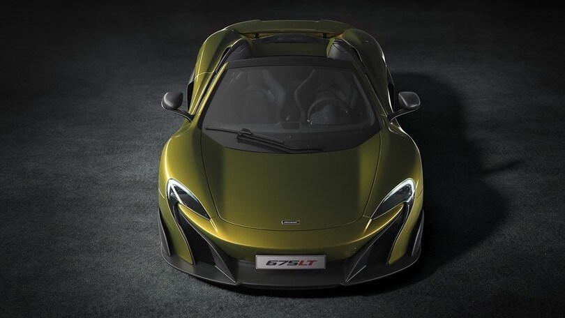 McLaren 675LT Spider, le prime immagini