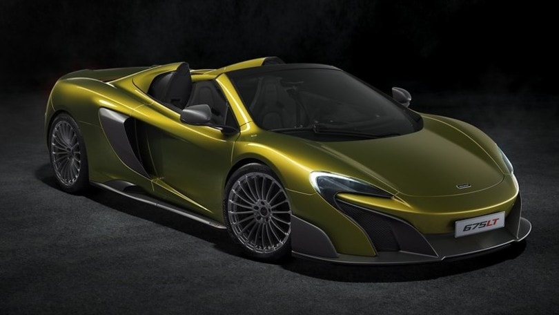 McLaren 675LT Spider, la coda lunga da 400 mila euro