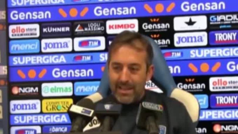 Giampaolo: "Momento peggiore per affrontare l'Hellas"
