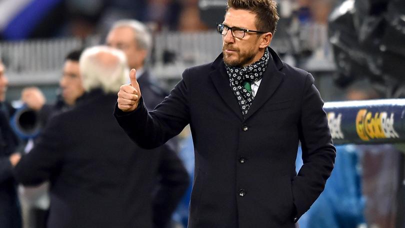 Serie A Di Francesco: «Sassuolo, devi dare il massimo»