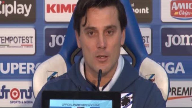 Montella: "So già che non dormirò"