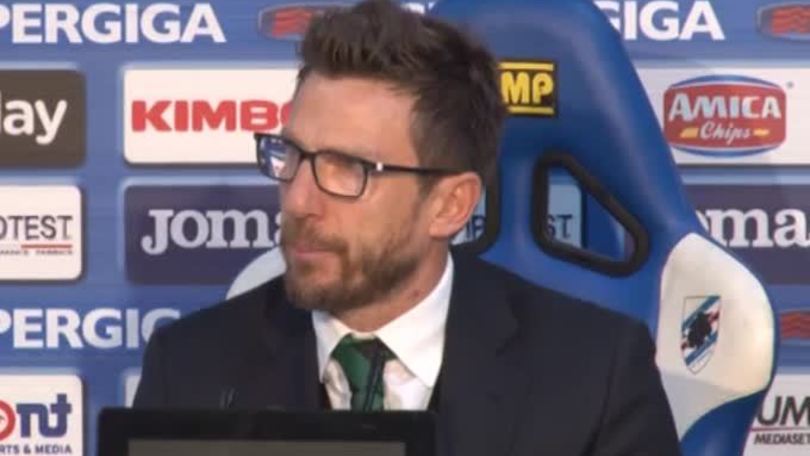 Di Francesco: "Consigli a Montella? Se mi chiama..."