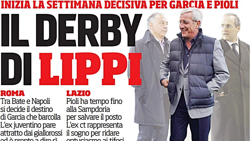 Calciomercato: Roma e Lazio, il derby di Lippi