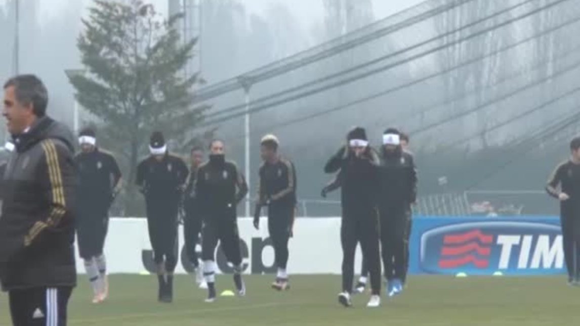 La Juve si prepara per il Siviglia