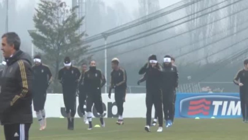 La Juve si prepara per il Siviglia