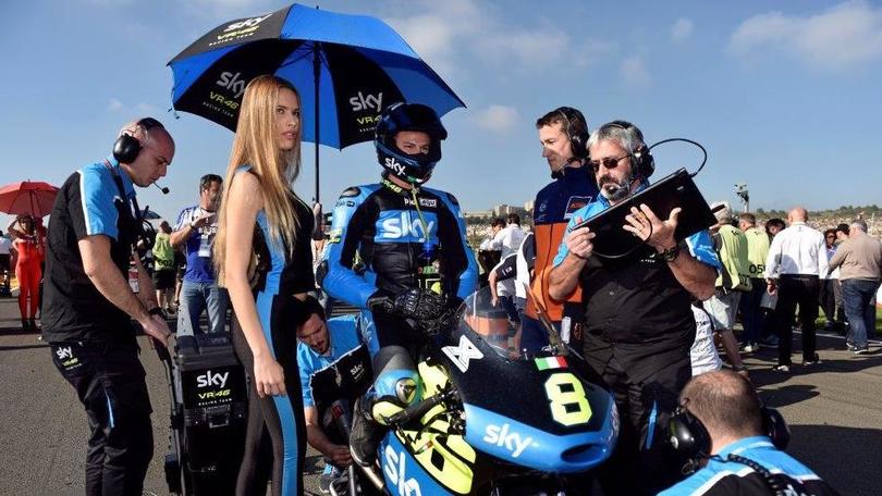 Moto 3, premio della regione Emilia-Romagna a Bulega