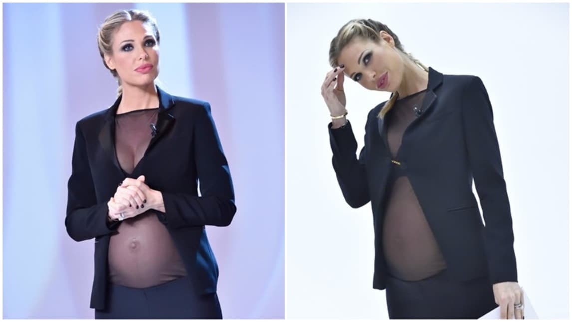 Ilary, sexy trasparenze per l'addio alle Iene